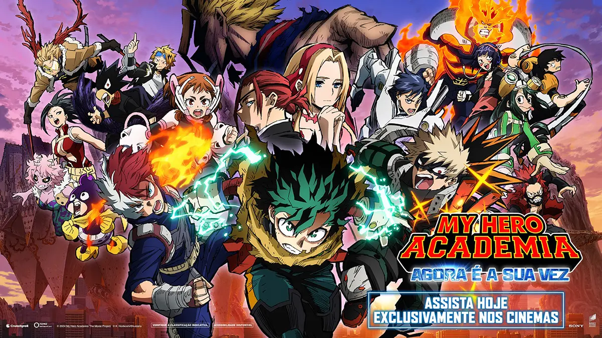 My Hero Academia Agora é a Sua Vez