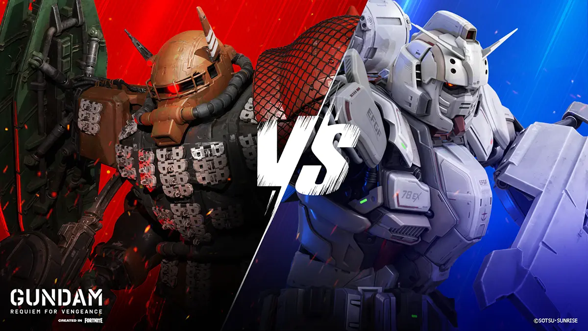 GUNDAM REQUIEM FOR VENGEANCE RED VS BLUE 