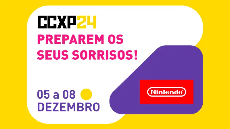 Nintendo confirma presença na CCXP24