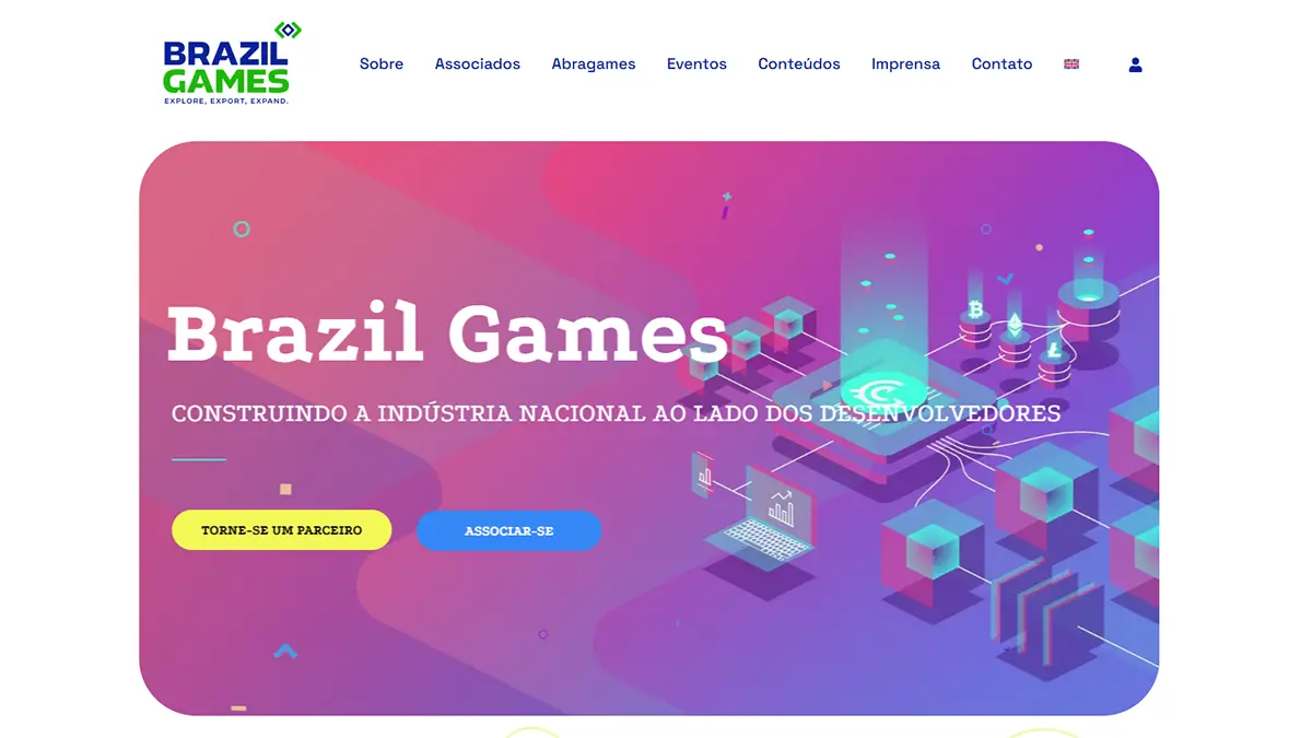 Novo site do Brazil Games