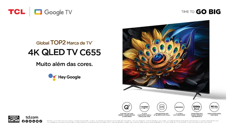 TCL 4K SMART TV 55P755