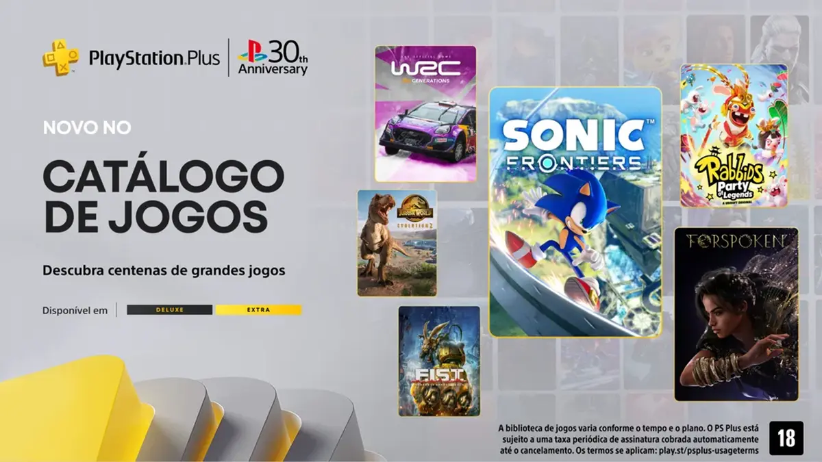 Catálogo de jogos dezembro - PlayStation Plus