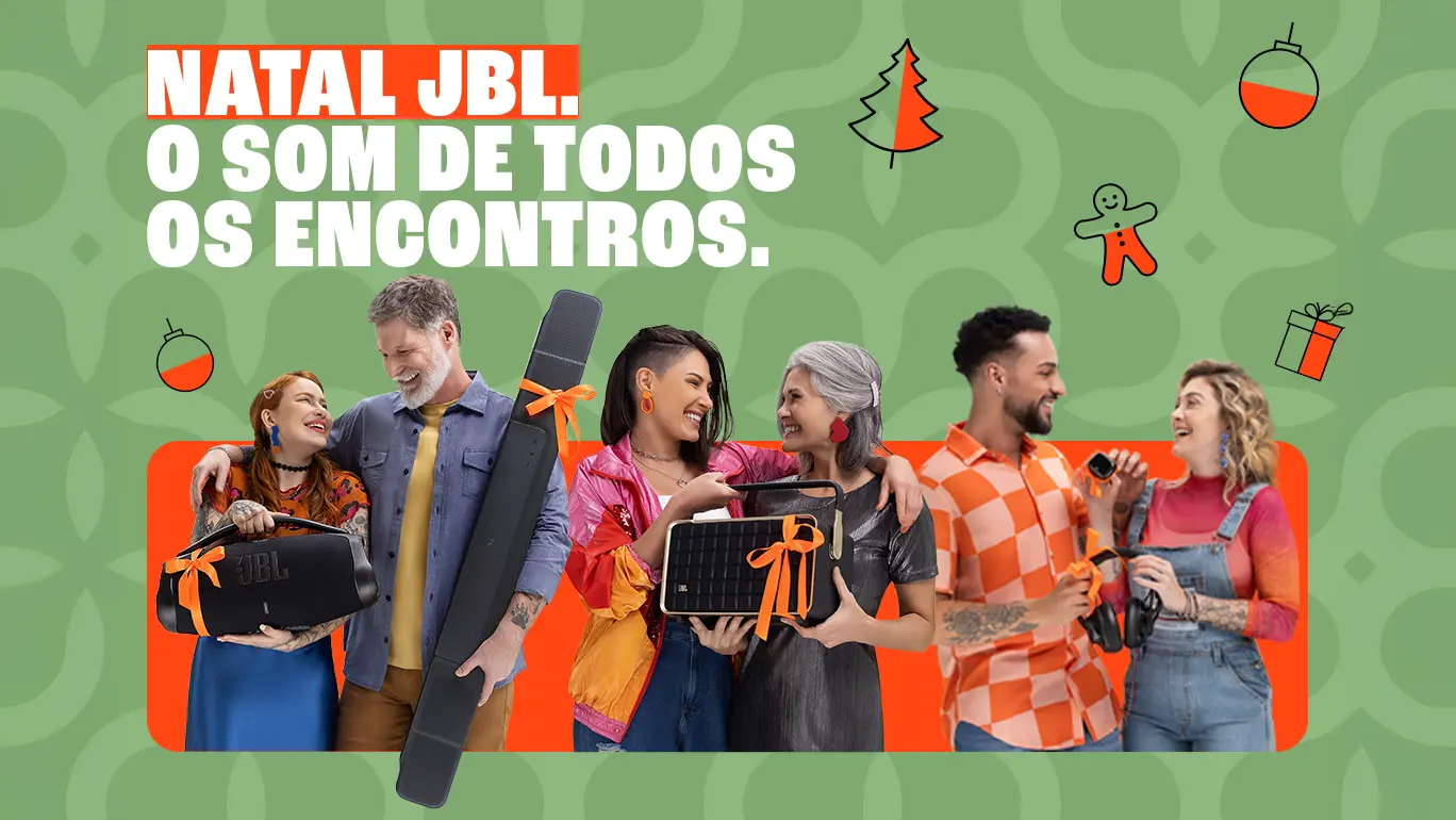 Guia de presentes JBL para o Natal