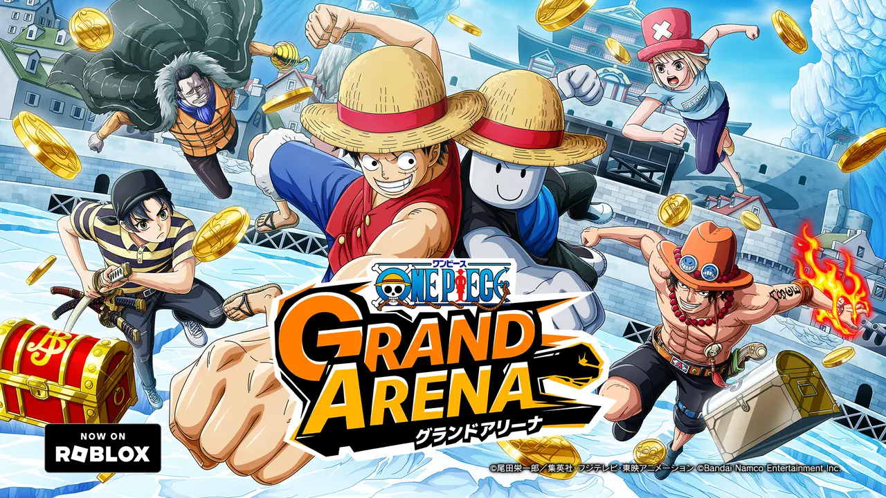 "One Piece Grand Arena" estreia na Roblox com ação intensa e mapas icônicos