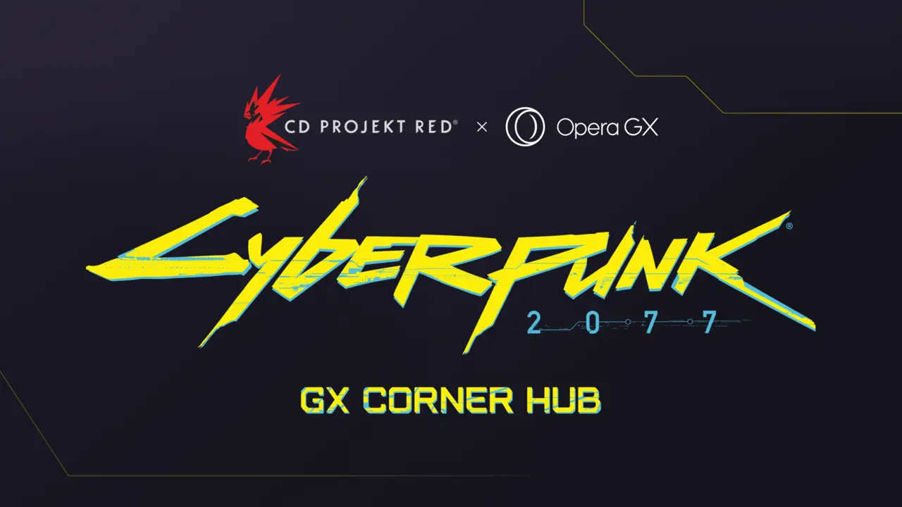 Opera GX revela hub de Cyberpunk 2077