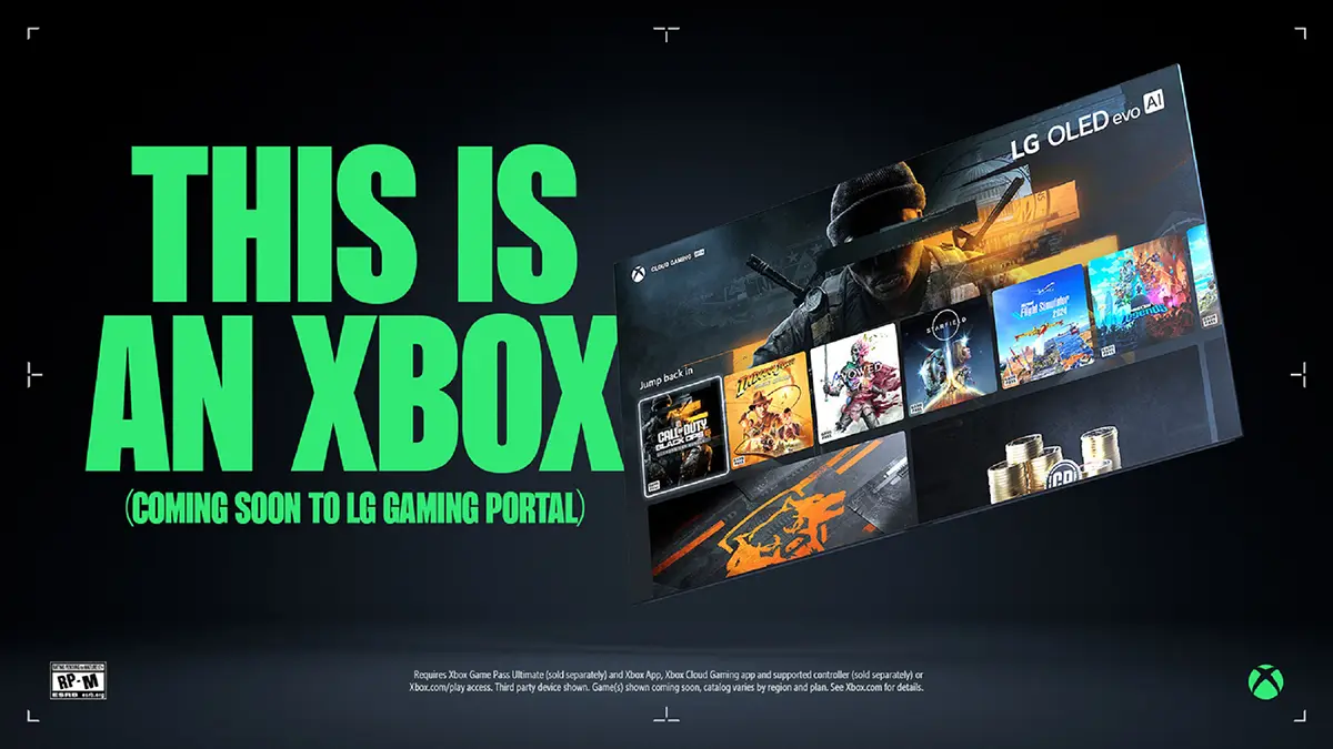 LG e Xbox - Portal de Jogos